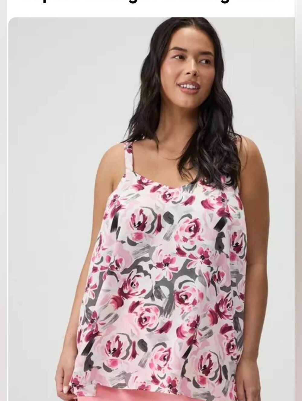 Torrid Sophi Georgette Swing Cami